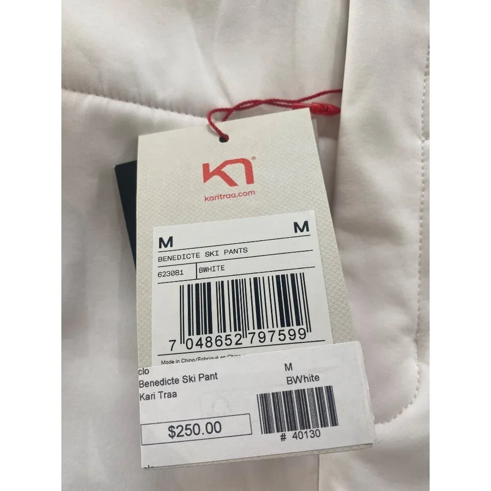 New Kari Traa Benedicte Ski Pant Women's Medium MSRP$250 White - Picture 6 of 14